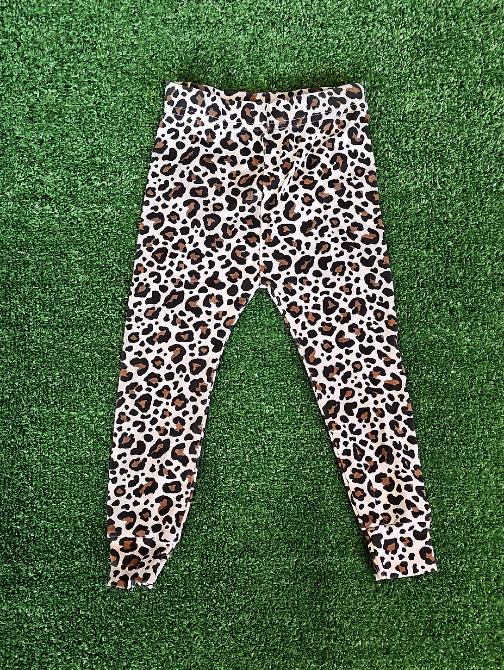 Old Navy Leopard Print Legging Pants - Brown/Black